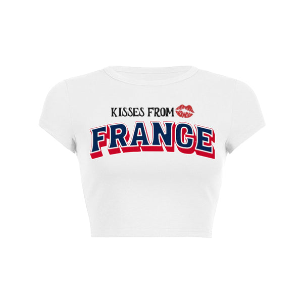 Kisses From France Baby Tee 1